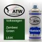 Preview: Volkswagen, Zambesi Green, L64K: 400ml Sprühdose, von ATW Autoteile West.